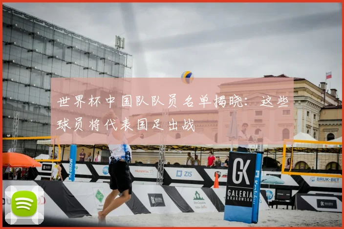 世界杯中国队队员名单揭晓：这些球员将代表国足出战
